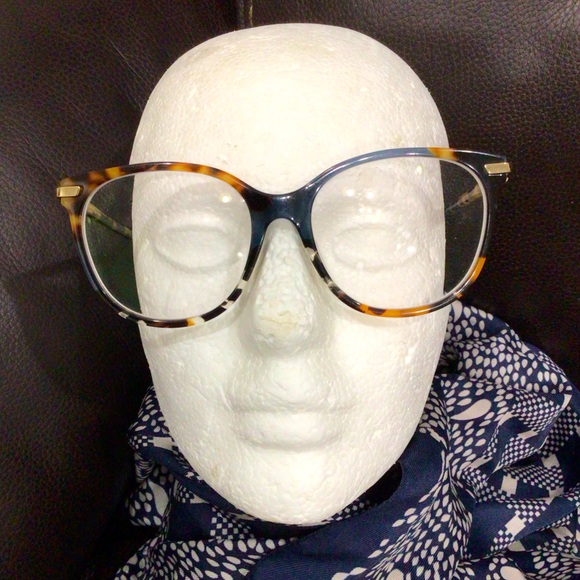 Dior Essence-11 Brown/Blue Tortoise/Gold JBW Eyeglasses Frames - Picture 1 of 10